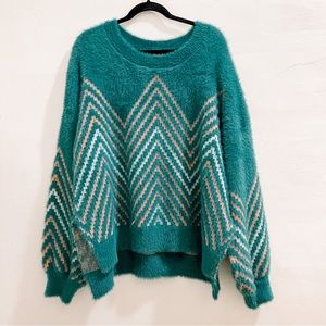 Arula Chevron Sweater Sz 1X